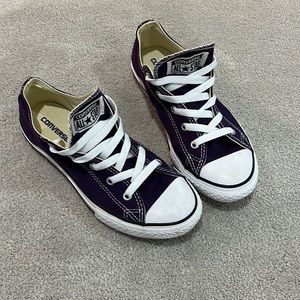 Purple converse low